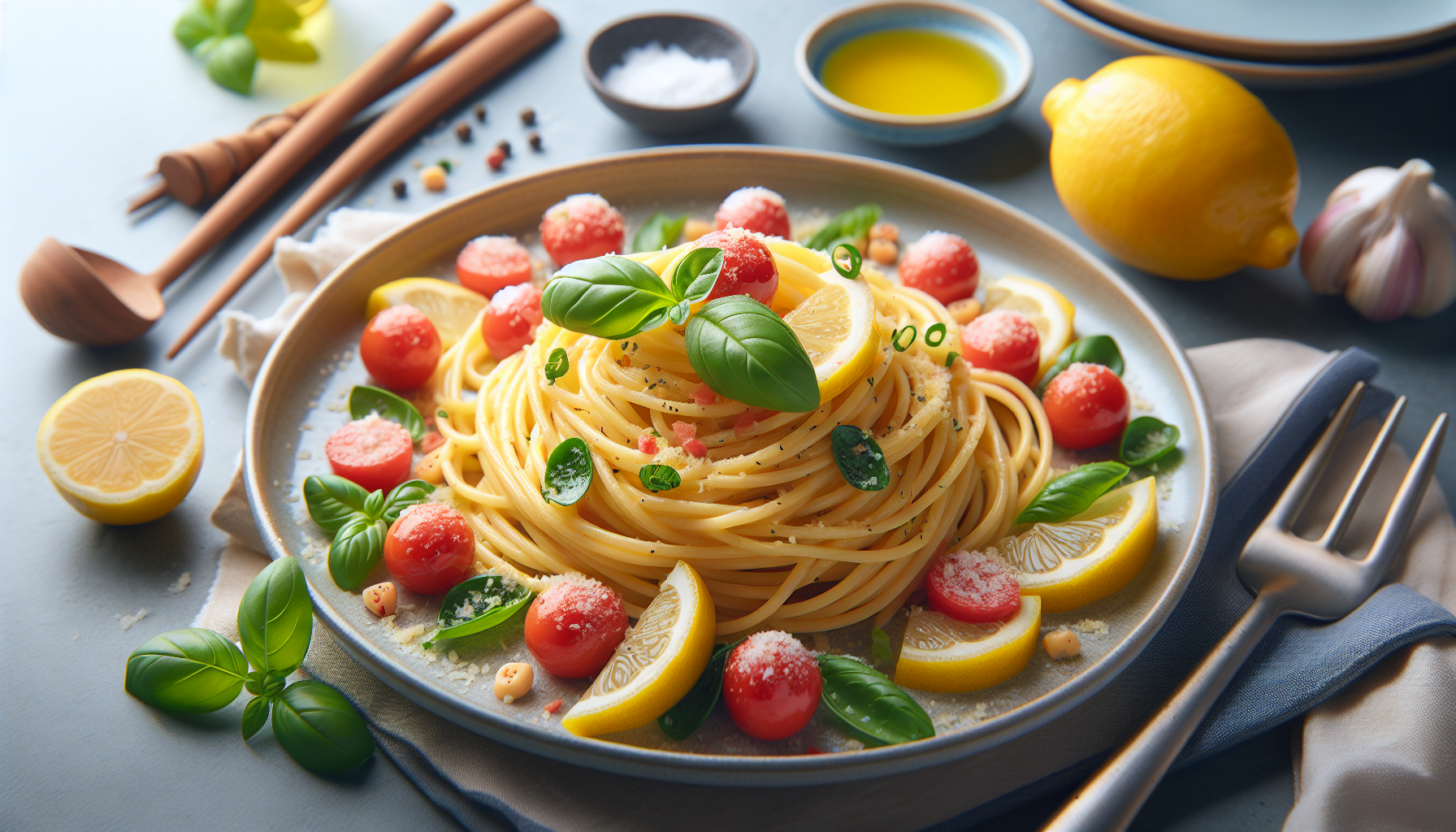 spaghetti al limone